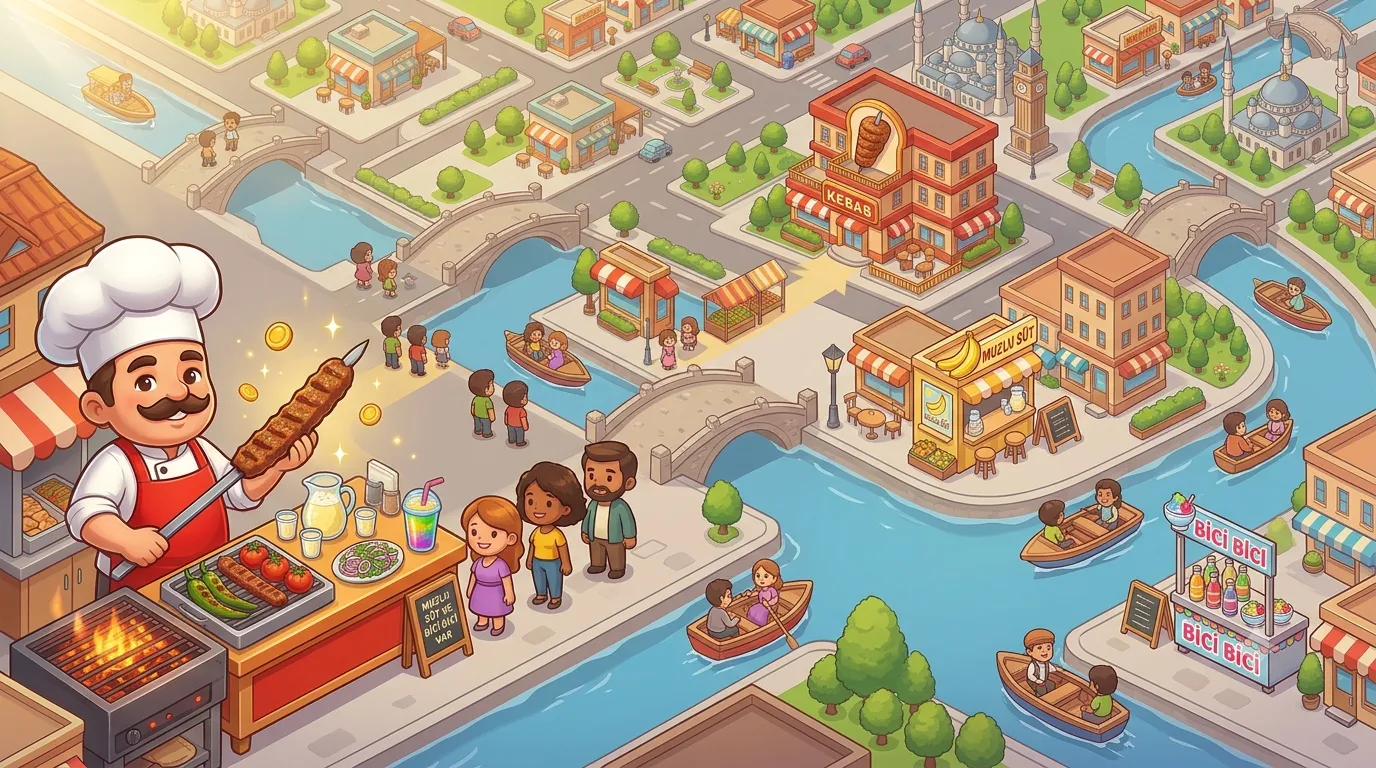 Adana Idle Tycoon key art