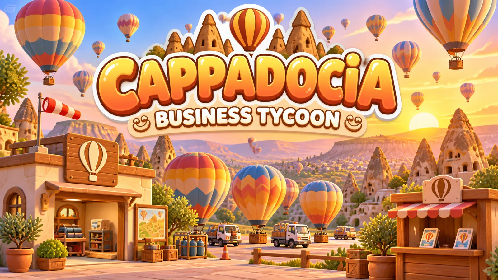 Cappadocia Balloon Tycoon key art