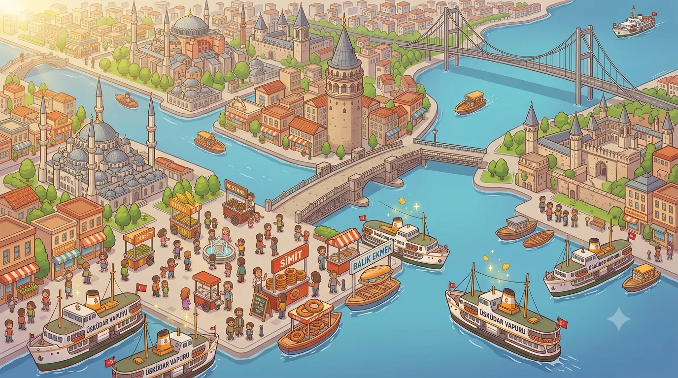 Istanbul Idle Tycoon key art